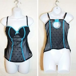 Black Bustier by Playboy Intimates